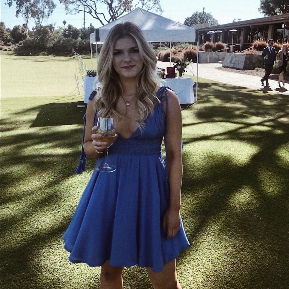 Darling blue dress